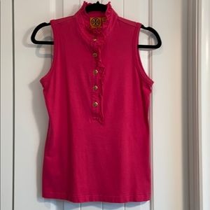 Tory Burch sleeveless polo shirt